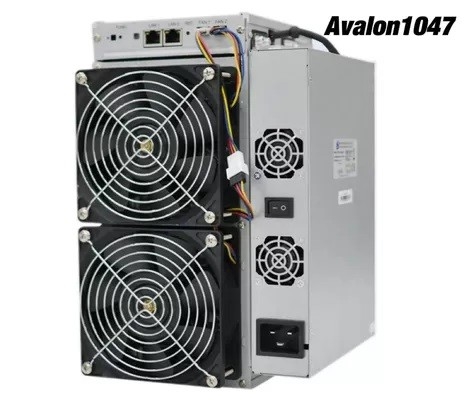 Bitcoin 37t Canaan Avalonminer 1047, alto Hashrate minatore di SHA256